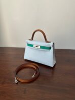 HM KELLY MINI 20 CLOUD BLUE  SILVER HARDWARE - Image 3