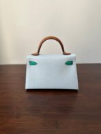 HM KELLY MINI 20 CLOUD BLUE  SILVER HARDWARE - Image 7