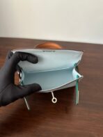 HM KELLY MINI 20 CLOUD BLUE  SILVER HARDWARE - Image 8