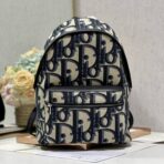 RIDER BACKPACK WHITE OBLIQUE JACQUARD - Image 2