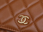 CC WOC 17 BROWN LAMBSKIN GOLD HARDWARE - Image 7