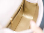 MINI RECTANGLE FLAP BAG 20CM LIGHT PINK LAMBSKIN GOLD HARDWARE - Image 9