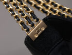 CC HOBO SHOULDER BAG 23CM BLACK CAVIAR GOLD HARDWARE - Image 7