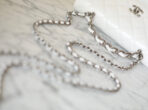 CC WOC 18.5 WHITE LAMBSKIN SILVER HARDWARE - Image 7