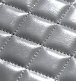 CC WOC 18.5 GREY LAMBSKIN SILVER HARDWARE - Image 4