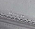 CC WOC 18.5 GREY LAMBSKIN SILVER HARDWARE - Image 10