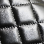 CC VANITY CASE 17 BLACK LAMBSKIN SILVER HARDWARE - Image 3