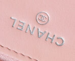 CC WOC 19 PINK LAMBSKIN SILVER HARDWARE - Image 9