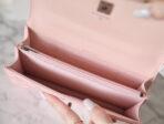 CC WOC 18.5 PINK LAMBSKIN SILVER HARDWARE - Image 9