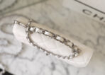 CC WOC 19 WHITE LAMBSKIN SILVER HARDWARE - Image 6