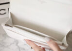 CC WOC 19 WHITE LAMBSKIN SILVER HARDWARE - Image 8