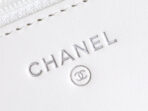 CC WOC 19 WHITE LAMBSKIN SILVER HARDWARE - Image 9