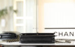 CC WOC 19 BLACK LAMBSKIN SILVER HARDWARE - Image 7