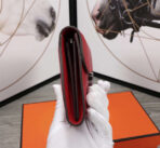 HM CLUTCH CONSTANCE 20.5 RED  SILVER HARDWARE - Image 8