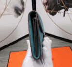 HM CLUTCH CONSTANCE 20.5 SAPPHIRE  SILVER HARDWARE - Image 9