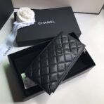 CC MOBILE PURSE 19.5 BLACK GRAINED CALFSKIN ICON - Image 7