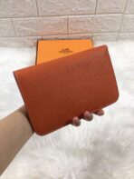 HM DOGON WALLET 20 ORANGE GRAINED - Image 6