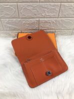 HM DOGON WALLET 20 ORANGE GRAINED - Image 9