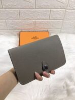 HM DOGON WALLET 20 GRAY GRAINED - Image 4