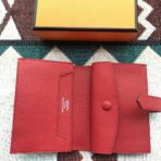 BEARN COMPACT WALLET 12 IN CRIMSON RED - Image 4