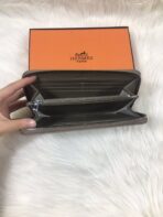 HM SILK'IN CLASSIC WALLET 20 GRAY GRAINED - Image 3