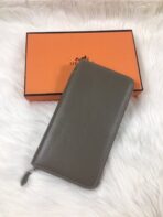 HM SILK'IN CLASSIC WALLET 20 GRAY GRAINED - Image 5