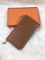 HM SILK'IN CLASSIC WALLET 20 BROWN GRAINED - Image 5