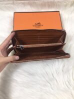 HM SILK'IN CLASSIC WALLET 20 RUSSET GRAINED - Image 3