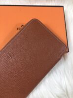 HM SILK'IN CLASSIC WALLET 20 RUSSET GRAINED - Image 5