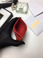 CC CARD HOLDER 11.2 RED CALFSKIN SILVER ICON - Image 5