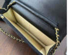 CLASSIC WOC 19CM BLACK LAMBSKIN GOLD HARDWARE - Image 7