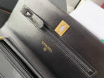 CLASSIC WOC 19CM BLACK LAMBSKIN GOLD HARDWARE - Image 8