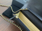 CLASSIC WOC 19CM BLACK LAMBSKIN GOLD HARDWARE - Image 9