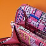 HM Zipper Wallet 20 Pink - Image 7