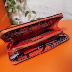 HM Zipper Wallet 20 Orange - Image 9
