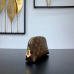 POCHETTE COSM������TIQUE PM 19 IN BROWN MONOGRAM CANVAS - Image 6