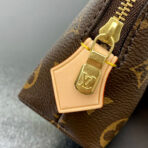 POCHETTE COSM������TIQUE PM 19 IN BROWN MONOGRAM CANVAS - Image 4