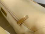 19 FLAP BAG 30 LIGHT YELLOW GOATSKIN - Image 7