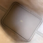 HERM Picotin lock 18 light beige  GHW - Image 3