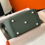 HM LINDY 30 BAG IN DARK GREEN  GOLD HARDWARE - Image 5