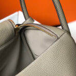 HM LINDY 30 BAG IN PEANUT BROWN  GOLD HARDWARE - Image 7