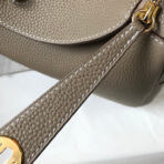 HM LINDY 30 BAG IN PEANUT BROWN  GOLD HARDWARE - Image 8