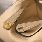 HM LINDY 30 BAG IN TAN BROWN  GOLD HARDWARE - Image 7