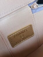 CC MINI 11 VANITY CHAIN IN LIGHT GREY CALFSKIN GOLD HARDWARE - Image 9