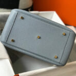 HM LINDY 30 BAG IN NEPAL BLUE  GOLD HARDWARE - Image 9