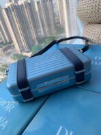 RIMOWA 20 CASE BAG IN COBALT BLUE ALUMINUM MAGNESIUM - Image 3