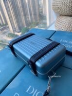 RIMOWA 20 CASE BAG IN COBALT BLUE ALUMINUM MAGNESIUM - Image 4