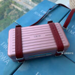 RIMOWA 20 CASE BAG IN LIGHT PINK ALUMINUM MAGNESIUM - Image 2