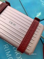 RIMOWA 20 CASE BAG IN LIGHT PINK ALUMINUM MAGNESIUM - Image 5