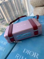 RIMOWA 20 CASE BAG IN LIGHT PINK ALUMINUM MAGNESIUM - Image 4